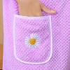 Serviettes de Bain Portables pour Femmes Absorbant &agrave; S&eacute;chage Rapide