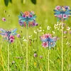 6Pcs Flower Dragonfly DIY Diamond Painting Kits Garden Stakes Diamond Art Kits
