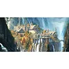 (US Local)Castle-18CT Stamped Cross Stitch Kit(80x40cm)