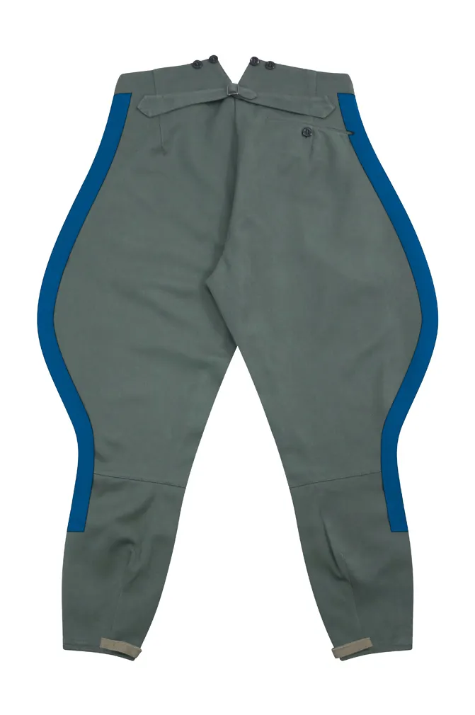   Kriegsmarine German Coastal General Field Grey Gabardine Breeches German-Uniform