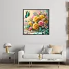 Butterfly Rose-11CT Stamped Cross Stitch 40*40cm/15.75*15.75in