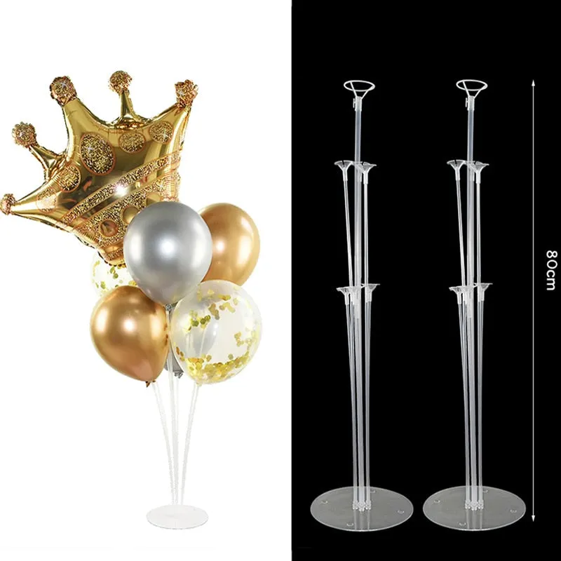 Balloon Arch Stand Frame Base Birthday Balloons Holder Column Balloon Chain for Wedding Birthday Party Decoration Baby Shower