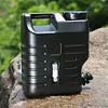 12L Camping Water Jug with Faucet Portable Water Tank for Vehicle Car Camping