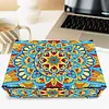 DIY Special Shaped Crystal Painting Classic Mandala Style Storage Box Ornament Kit