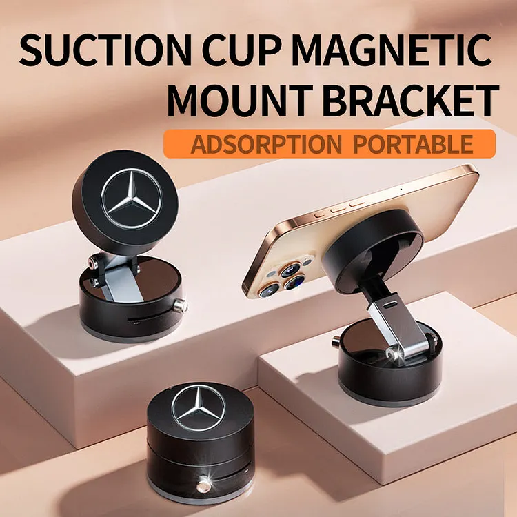 Multifunctional Car Phone Holder, Foldable And Retractable Magnetic Phone Holder