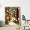 (Stamped/Counted) Snowy - 11CT Cross Stitch 40*50cm