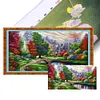 Ambilight-Full Embroidery 3 Strands 11CT Stamped Cross Stitch-131*66CM-Large Size