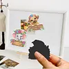 6Pcs Sunflower Animals Diamond Painting Fridge Magnet Diamond Art Magnets Decals Kit
