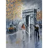 （2-Pack）Beautiful Street-Full Round Diamond Painting 30*40CM