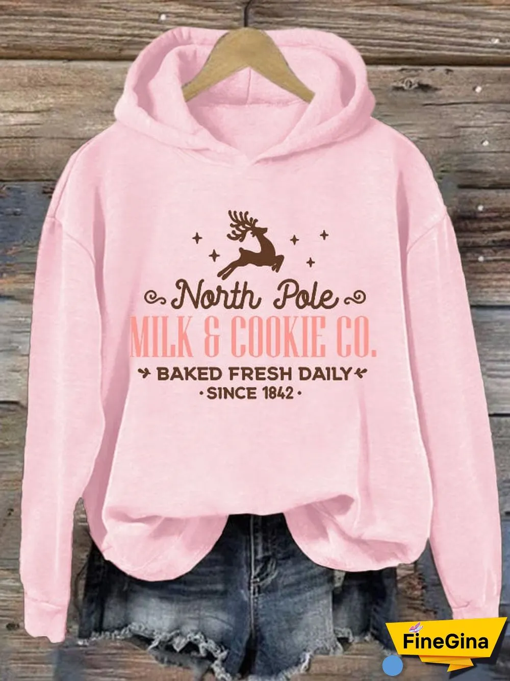Christmas Women's Printed Long Sleeve Sweatshirt