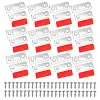 Aimant Porte Placard Ultra Mince Loquet Magnetique en Acier Inoxydable