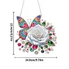 (US Local)Acrylic Special Shape Rose Cupid Diamond Painting Hanging Pendant Kits