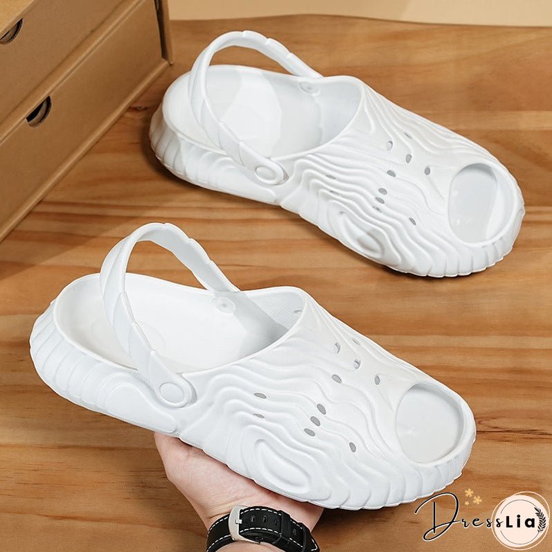 Men's Outdoor Stylish Driving Can Wear Large Size Sandals
