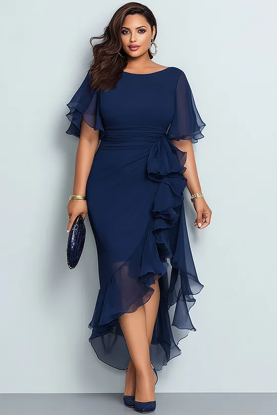 Plus Size Chiffon Dresses