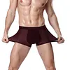 Men's Mesh ice silk breathable Modal Microfiber Trunks Underwear