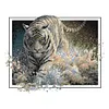 Tiger-14CT Stamped Cross Stitch Kit(44*36cm)