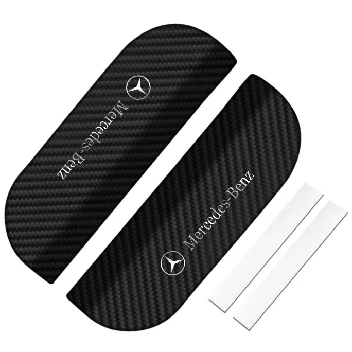 Car Reversing Mirror Rain Shield Reflective Rain Shield With Car Logo