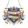 >SALE<Single-Side 5D DIY Diamond Painting Dots Pendant Home Decor (Endless Joy Wander)