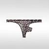 Men's Low Waist Sexy Transparent Ice Silk U Convex Pouch Briefs