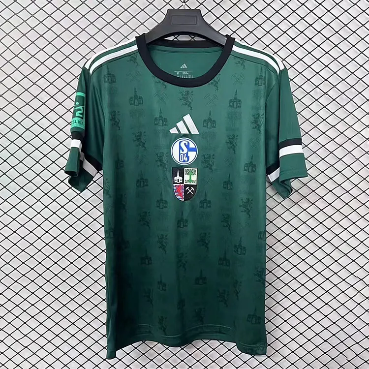 【S~4XL】 Schalke 04 Gelsenkirchen 150th Anniversary Jersey