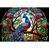 Peacock - 14CT Counted Cross Stitch 55*40cm/21.65*15.75in