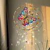 DIY Diamond Painting Double-sided Rotatable Hanging Wind Chime Suncatcher Hanging Kit