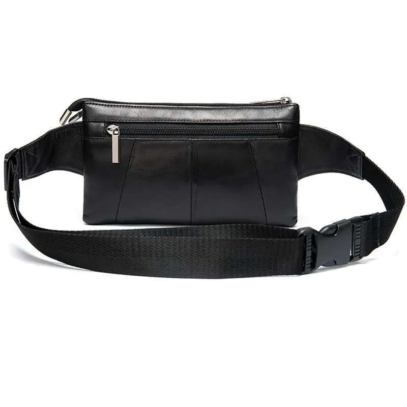 Outdoor Casual Practical Large Capacity Leather Chest Bags