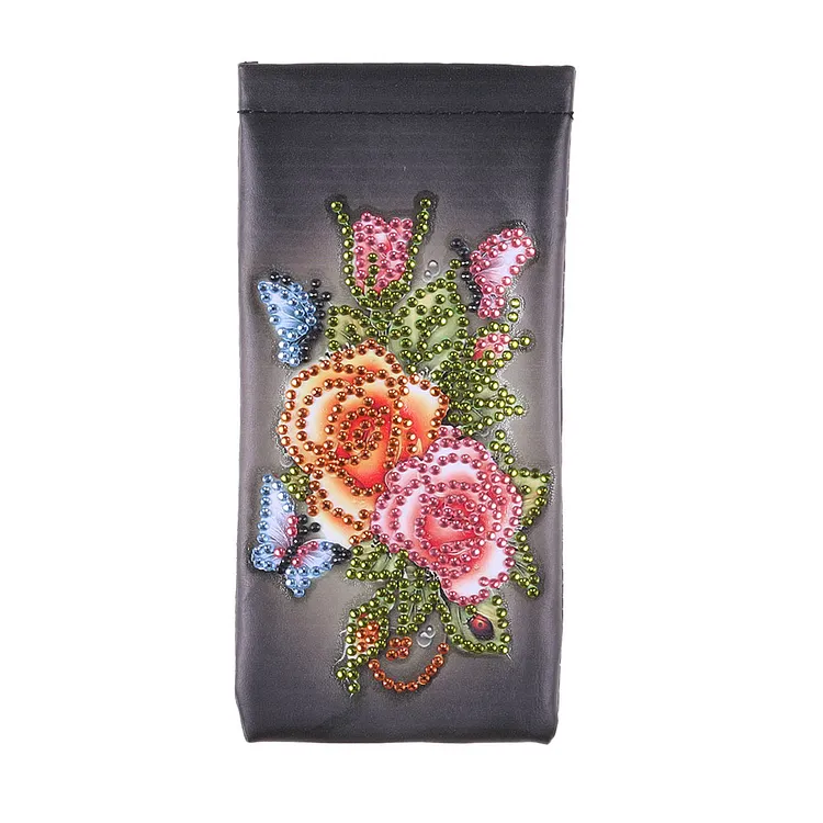 DIY Diamond Painting Glasses Storage Bags Organizer Waterproof Glasses Pouches gbfke