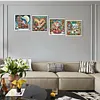 (US Local)4pack Xmas-Special Shaped Diamond Painting Kit(30x30cm)