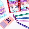 (US Local)4Pcs Butterfly Diamond Painting Tray 5D DIY Drills Plate with Sppon & Brush DIY Diamond Art Accessories