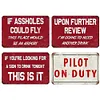 (Multi Style)Warning Sign - Vintage Metal Signs - 20*30cm - Warning