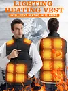 15 Heating Zones USB Heated Vest Winter Electric Heated Jackets for Men Women