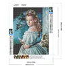 (US Local)Princess 5D DIY Full Round Drill Big Size Diamond Painting Kit Home Decor 40x50cm