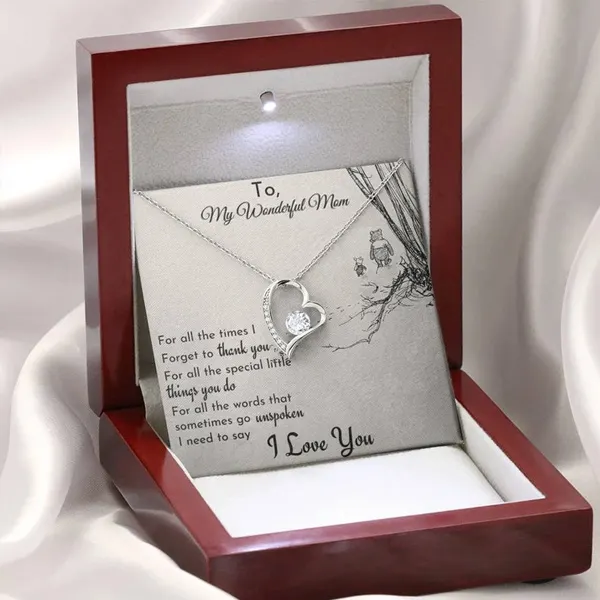 Mom-To My Wonderful Mom-Necklace