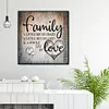Letter-11CT Stamped Cross Stitch Kit(40*40cm)