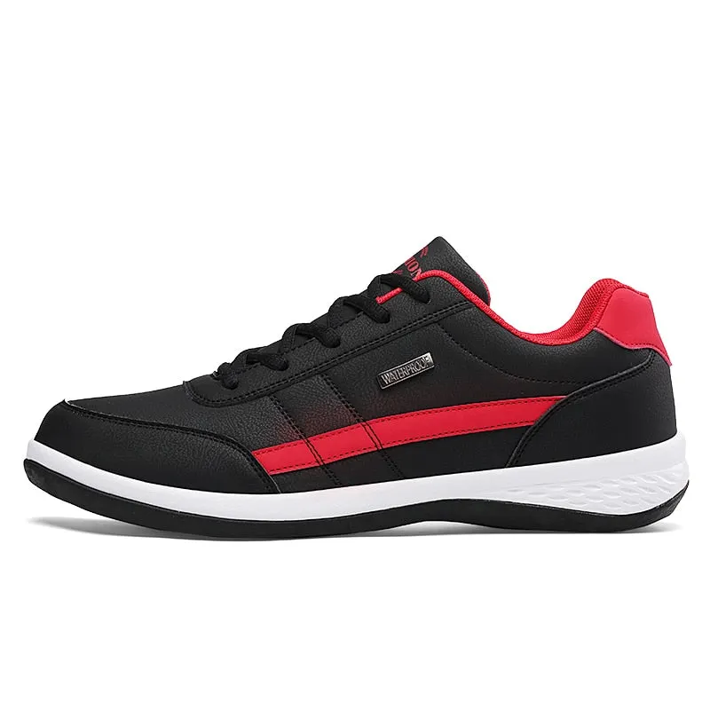 Fashion Men Sneakers for Men Casual Shoes Breathable Lace up Mens Casual Shoes Spring Leather Shoes Men chaussure homme Zapatos