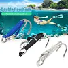 Double Head Dive Underwater Hook Lightweight Stainless Steel Outdoor Accessories