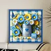 (Multi Style)Rose Butterfly-Full Embroidery 3 Strands 11CT Stamped Cross Stitch-45*45CM