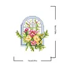 12pcs Glass Window 5D DIY Square Drill Diamond Painting Kits for Adults Beginners Home Decor Diamonds Paintings Gem Art 5.91x7.09in