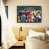 (Big Size)Disney Villains - 11CT Stamped Cross Stitch - 70*45cm - Disney