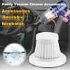 5pcs Car Vacuum Cleaner Filter Reusable Portable Car Vacuum Cleaner Accessories