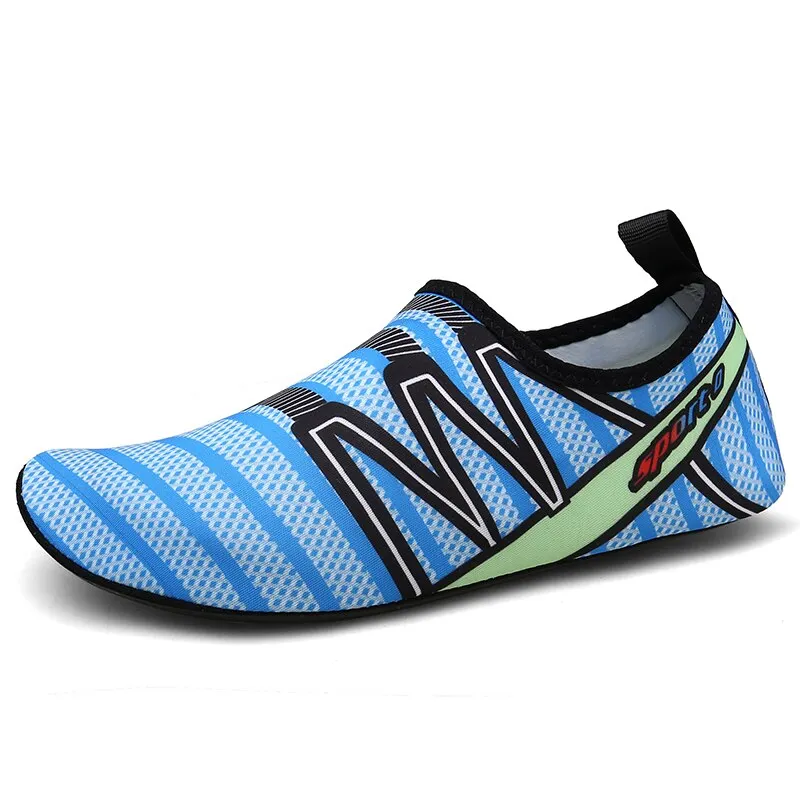 VEAMORS Men Women Surfing Diving Snorkeling Shoe Unisex Beach Aqua Sock Nonslip Aqua Shoe Beach Slippers Sneaker