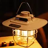 LED Camping Lamp Dimmable Retro Camping Lighting with Hook for Outdoor Equipment