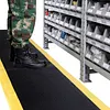 [US Local Warehouse] Anti Fatigue Mat 144x36inch Standing Work Mats Thick 3/4in Black with Yellow Border for Industrial and Commercial Workplaces
