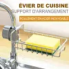 Support multifonctionnel d'arrangement d'&eacute;vier de cuisine
