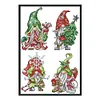 Christmas Dwarf-14CT Counted Cross Stitch Kit(22*30cm)