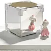 Tulip Night Light Handmade DIY Magic Cube Tulips Flower Table Lamp and Mirror Home decor Gift