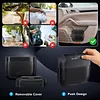 Car trash can Car trash can door storage box built-in garbage bag