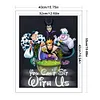 Disney Villains - 11CT Stamped Cross Stitch - 40*50cm - Disney