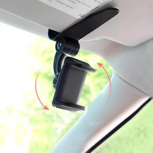 Dronehint 360?? Rotatable Car Phone Holder Sun Visor Clip Mount Interior Parts Accessories (For: Acura) Parts